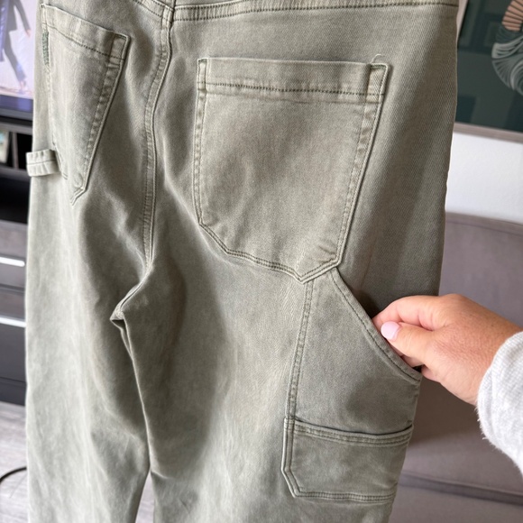 PAIGE Anessa Carpenter Jeans in Vintage Sweet Succulent - Picture 14 of 16